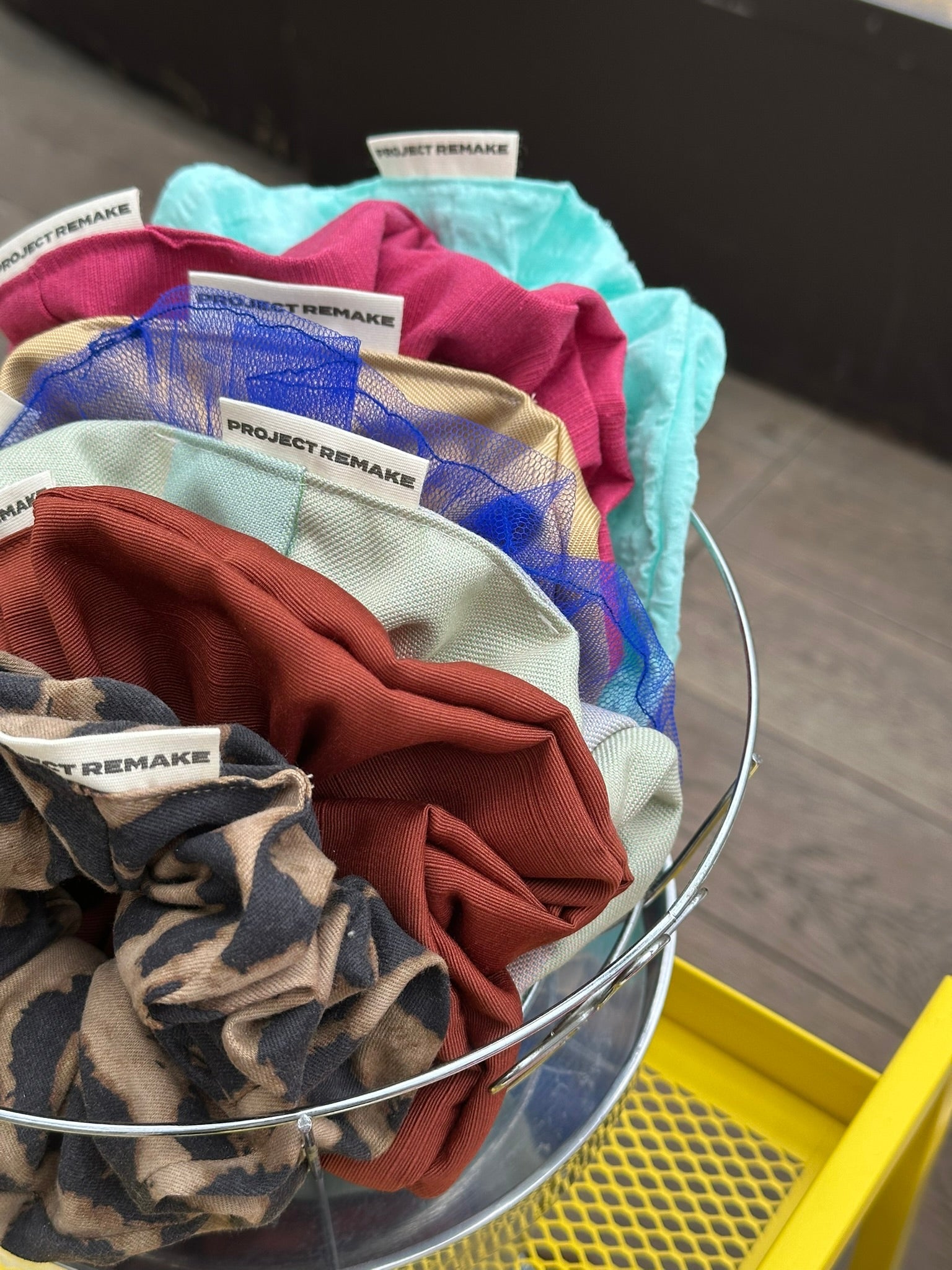 Oversized scrunchies